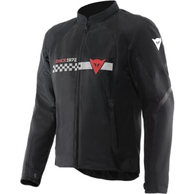 Dainese Herosphere Air Tex Letnia kurtka motocyklowa, czarna/biała/czerwona, 54 Dainese Herosphere Air Tex Letnia kurtka motocyklowa, czarna/biała/czerwona, 54