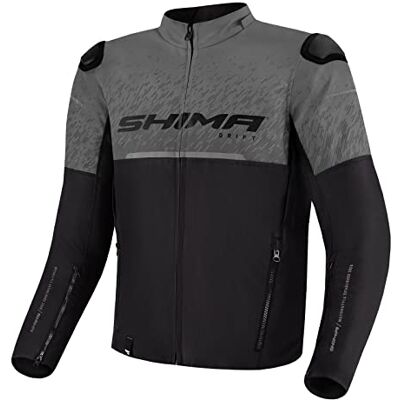 SHIMA DRIFT HOOD Męska kurtka z kapturem DRIFT, wiele kolorów Połączenie na zamek błyskawiczny (szary, jeden rozmiar) SHIMA DRIFT HOOD Męska kurtka z kapturem DRIFT, wiele kolorów Połączenie na zamek błyskawiczny (szary, jeden rozmiar)