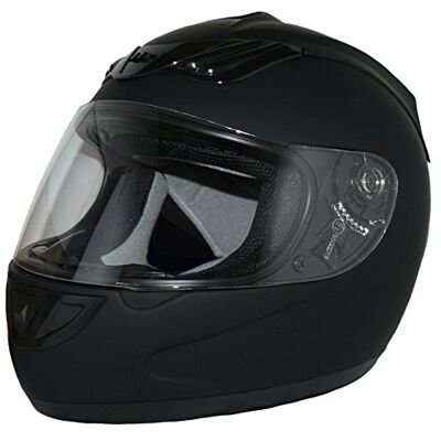 protectWEAR Kask motocyklowy matowy czarny H-510-ES protectWEAR Kask motocyklowy matowy czarny H-510-ES