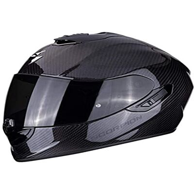Scorpion 2476_25849 Kask motocyklowy Exo 1400 Air Carbon Solid, czarny, rozmiar M Scorpion 2476_25849 Kask motocyklowy Exo 1400 Air Carbon Solid, czarny, rozmiar M