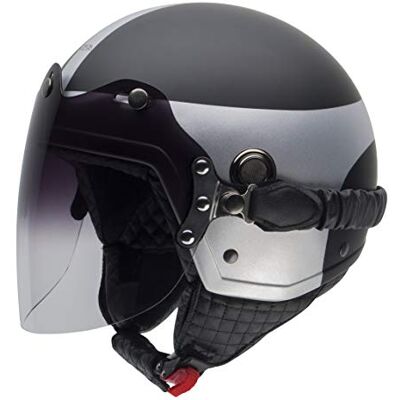 NZI Tonup Visor kask motocyklowy otwarty otwarty twarz, matowy, rozmiar L NZI Tonup Visor kask motocyklowy otwarty otwarty twarz, matowy, rozmiar L
