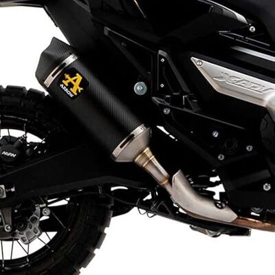 Arrow RACE-TECH CARBONI FIBRE SILENCER WITH CARBY END CAP krótka wersja Honda X-ADV '17/21 homologowany Carbon Race Tech Short Version Silent Arrow RACE-TECH CARBONI FIBRE SILENCER WITH CARBY END CAP krótka wersja Honda X-ADV '17/21 homologowany Carbon Race Tech Short Version Silent