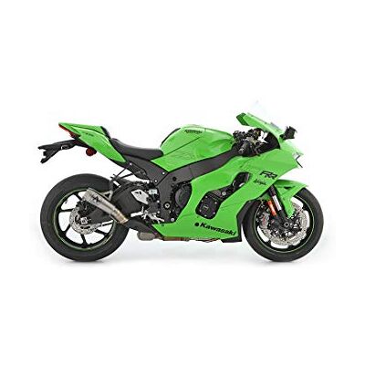 Arrow TITANIUM PRO-RACE SILENCER WITH TITANIUM LINK PIPE KAWASAKI ZX-10RR '21 HOMOLOGATED TITANIUM PRO RACE SILENCER AND LEWA PIPE Arrow TITANIUM PRO-RACE SILENCER WITH TITANIUM LINK PIPE KAWASAKI ZX-10RR '21 HOMOLOGATED TITANIUM PRO RACE SILENCER AND LEWA PIPE