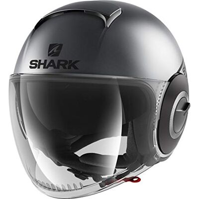 Shark Kask typu jet Nano Street rozmiar neonowy czarny szary Shark Kask typu jet Nano Street rozmiar neonowy czarny szary