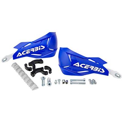 Acerbis 22397.245 osłony dłoni motocykla, niebieski/biały, rozmiar uniwersalny Acerbis 22397.245 osłony dłoni motocykla, niebieski/biały, rozmiar uniwersalny