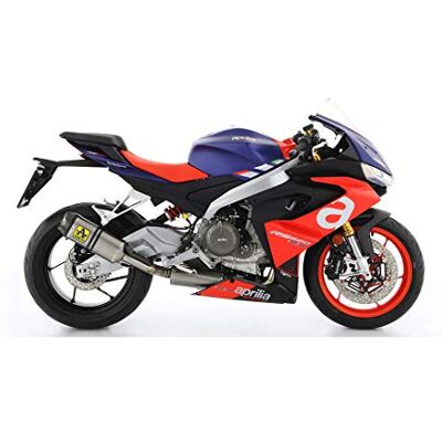 Arrow INDY-RACE TITANIUM SILENCER WITH CARBY END CAP APRILIA RS 660 '20 HOMOLOGATED TITANIUM INDY RACE SILENCER Arrow INDY-RACE TITANIUM SILENCER WITH CARBY END CAP APRILIA RS 660 '20 HOMOLOGATED TITANIUM INDY RACE SILENCER