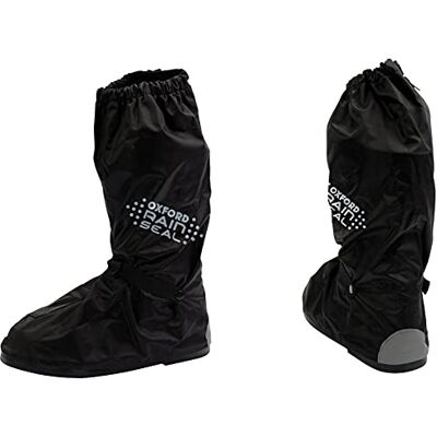 Oxford OBXXL Rainseal buty motocyklowe, wodoodporne, czarne, 2XL Oxford OBXXL Rainseal buty motocyklowe, wodoodporne, czarne, 2XL