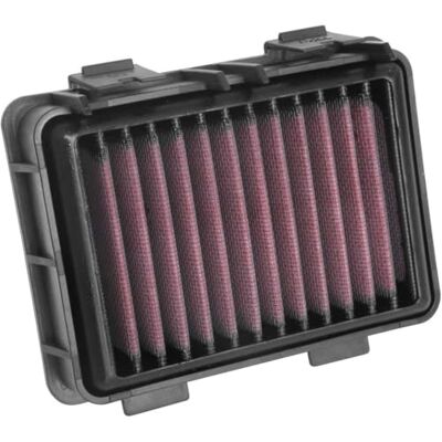 K&N Zamienny filtr powietrza kompatybilny z KTM Duke 125/200/250/390 2017- / Husqvarna Svartpilen & Vitpilen 2018- (KT-1217), czerwony K&N Zamienny filtr powietrza kompatybilny z KTM Duke 125/200/250/390 2017- / Husqvarna Svartpilen & Vitpilen 2018- (KT-1217), czerwony