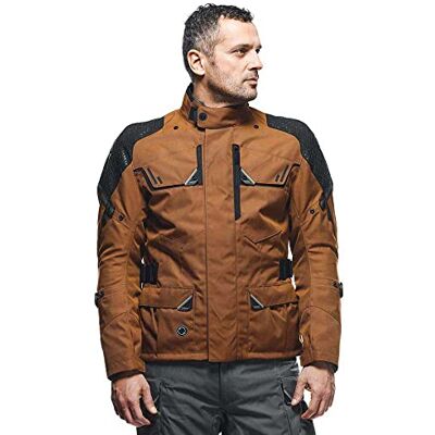Dainese Ladakh 3L D-Dry Jacket, wodoodporna kurtka motocyklowa turystyczna, ochrona ramion i łokci, 4 pory roku, kurtka motocyklowa dla mężczyzn, sukienka mnicha/czarna, 64 Dainese Ladakh 3L D-Dry Jacket, wodoodporna kurtka motocyklowa turystyczna, ochrona ramion i łokci, 4 pory roku, kurtka motocyklowa dla mężczyzn, sukienka mnicha/czarna, 64