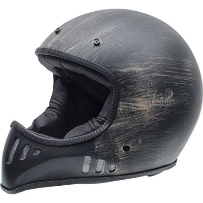 NZI Mad Carbon kask motocyklowy, matowy czarny tled, rozmiar XS NZI Mad Carbon kask motocyklowy, matowy czarny tled, rozmiar XS