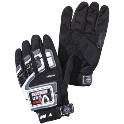 protectWEAR Rękawice krzyżowe Downhill rękawice BMX MX01, czarne rozmiar L protectWEAR Rękawice krzyżowe Downhill rękawice BMX MX01, czarne rozmiar L