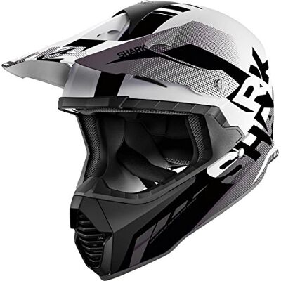 Shark Kask motocrossowy Varial Engel czarny antracyt biały WKA rozmiar S Shark Kask motocrossowy Varial Engel czarny antracyt biały WKA rozmiar S