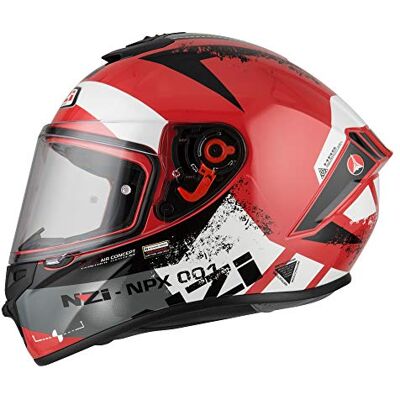 Red & White Canadian Trendy Integral Kask Red & White Canadian Trendy Integral Kask
