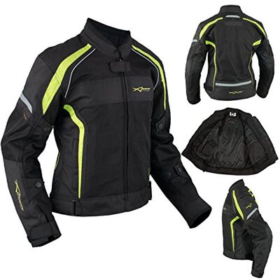 A-Pro Motocyklowa kurtka damska, wodoszczelna, oddychająca siateczka, Fluo L A-Pro Motocyklowa kurtka damska, wodoszczelna, oddychająca siateczka, Fluo L