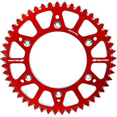 SCAR Aluminiowa korona przeciwbłotna kompatybilna z Honda CR CRF CRFX CRFRX 125 250 450 88-23 50 zębów SCAR Aluminiowa korona przeciwbłotna kompatybilna z Honda CR CRF CRFX CRFRX 125 250 450 88-23 50 zębów