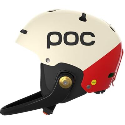 PC101798850XSS1 POC Artic SL MIPS Ski helmet with extra protection zones and a fully adjustable and removable chin bar, perfect for slalom racing PC101798850XSS1 POC Artic SL MIPS Ski helmet with extra protection zones and a fully adjustable and removable chin bar, perfect for slalom racing