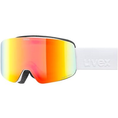 S550850 uvex pwdr FM, Gogle narciarskie unisex-dzieci, weiß matt dl/regenbogen-klar, one size S550850 uvex pwdr FM, Gogle narciarskie unisex-dzieci, weiß matt dl/regenbogen-klar, one size