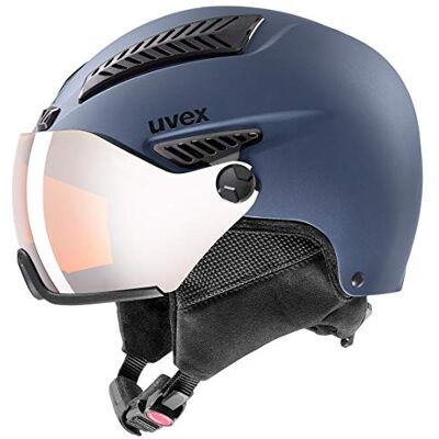 4004 uvex hlmt 600 visor kask narciarski unisex z wizjerem indywidualna regulacja wielkości blue matt 53-55 cm 4004 uvex hlmt 600 visor kask narciarski unisex z wizjerem indywidualna regulacja wielkości blue matt 53-55 cm