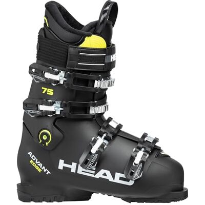 HEAD Men ADVANT Edge 75 Black Ski Boot, 305 HEAD Men ADVANT Edge 75 Black Ski Boot, 305