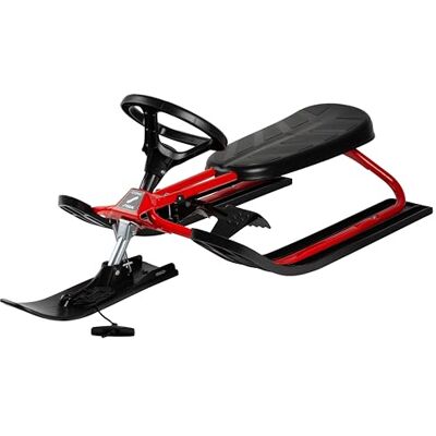 7342-1105-0HS2100001 STIGA Snowracer Iconic sanki wyścigowe dla dzieci czerwony/czarny 7342-1105-0HS2100001 STIGA Snowracer Iconic sanki wyścigowe dla dzieci czerwony/czarny