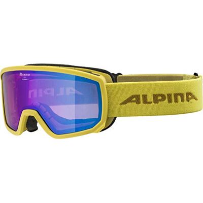 A7261841 ALPINA Unisex Dorośli, SCARABEO S Q-LITE Gogle narciarskie, curry/blue, One Size A7261841 ALPINA Unisex Dorośli, SCARABEO S Q-LITE Gogle narciarskie, curry/blue, One Size