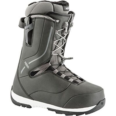 1191-848456 Nitro damskie snowboardowe Crown TLS '19 lekkie buty snowboardowe z systemem szybkiego sznurowania Allround Freestyle Freeride Softboot Warm Boots, czarne, 27,0 1191-848456 Nitro damskie snowboardowe Crown TLS '19 lekkie buty snowboardowe z systemem szybkiego sznurowania Allround Freestyle Freeride Softboot Warm Boots, czarne, 27,0