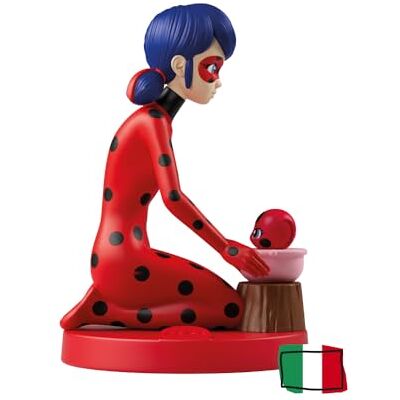 FABA Figurka dźwiękowa – The Stories of Biedronka i Chat Noir – opowieści i bajki, dla dzieci i dziewcząt w wieku 4-6+, wersja włoska FABA Figurka dźwiękowa – The Stories of Biedronka i Chat Noir – opowieści i bajki, dla dzieci i dziewcząt w wieku 4-6+, wersja włoska