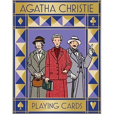LAURENCE KING Agatha Christie Playing Cards LAURENCE KING Agatha Christie Playing Cards
