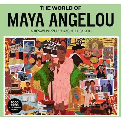 Laurence King The World of Maya Angelou: A 1000 Pieces Jigsaw Puzzle Laurence King The World of Maya Angelou: A 1000 Pieces Jigsaw Puzzle