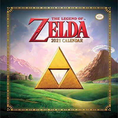 Pyramid The Legend of Zelda Kalendarz ścienny, karton, standardowy Pyramid The Legend of Zelda Kalendarz ścienny, karton, standardowy