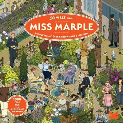 Laurence King Die Welt von Miss Marple: Ein 1000 Teile Puzzle Laurence King Die Welt von Miss Marple: Ein 1000 Teile Puzzle