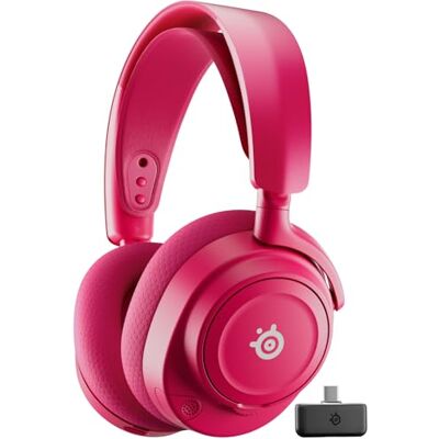 SteelSeries Arctis Nova 7 Wireless Gen 2 do gier -sterowanie aplikacją w czasie rzeczywistym 50H + -przetworniki magnetyczne z magnesem neodymowym -miks 2,4 GHz/Bluetooth PC,PS5, Switch 1/2,mobile SteelSeries Arctis Nova 7 Wireless Gen 2 do gier -sterowanie aplikacją w czasie rzeczywistym 50H + -przetworniki magnetyczne z magnesem neodymowym -miks 2,4 GHz/Bluetooth PC,PS5, Switch 1/2,mobile