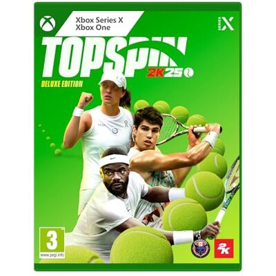 2K GAMES Gra wideo na konsolę Xbox One/Series X Top Spin 25 Deluxe Edition (FR) 2K GAMES Gra wideo na konsolę Xbox One/Series X Top Spin 25 Deluxe Edition (FR)