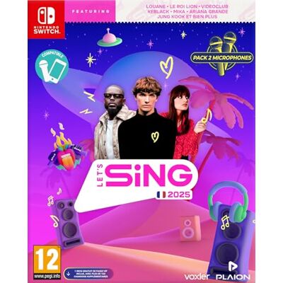 Koch Media Gra wideo na Switch Let's Sing 2025 Micro Marka EAN: 4020628582241 Koch Media Gra wideo na Switch Let's Sing 2025 Micro Marka EAN: 4020628582241