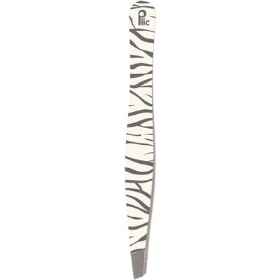 ECO PLIC BEAUTY pęseta zebra prawy bok dziki design stal nierdzewna precyzyjne usuwanie włosów ECO PLIC BEAUTY pęseta zebra prawy bok dziki design stal nierdzewna precyzyjne usuwanie włosów