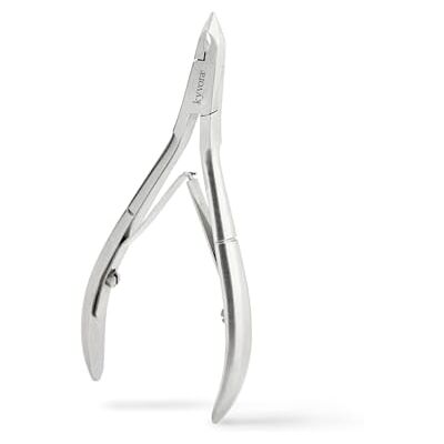 KYVORA Profesjonalne szczypce do skórek 5mm ostrze do manicure i pedicure szczypce ze stali nierdzewnej niemiecki design KYVORA Profesjonalne szczypce do skórek 5mm ostrze do manicure i pedicure szczypce ze stali nierdzewnej niemiecki design