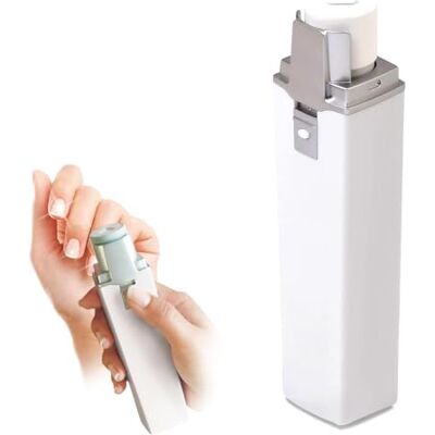 Avilia Automatyczny elektryczny polerka do paznokci, automatyczny system obrotowy z 2 różnymi wałkami wygładzającymi i polerującymi, idealny do manicure i pedicure Avilia Automatyczny elektryczny polerka do paznokci, automatyczny system obrotowy z 2 różnymi wałkami wygładzającymi i polerującymi, idealny do manicure i pedicure