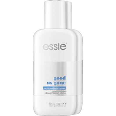 essie Wyjaśniający zmywacz do paznokci good as gone dwupak, czyszczenie i rozjaśnianie, 2 x 125 ml essie Wyjaśniający zmywacz do paznokci good as gone dwupak, czyszczenie i rozjaśnianie, 2 x 125 ml