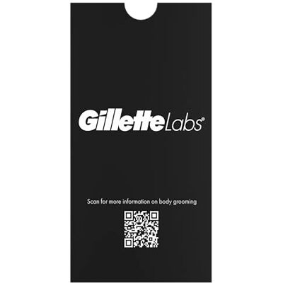 Gillette Labs Body + Intimate Razor Intimate dla mężczyzn do golenia ciała i łonu, wkład ostrzy z prętem przeciw wrastającym włosom i podrażnieniom, łatwy do uchwycenia, 5 wkładów Gillette Labs Body + Intimate Razor Intimate dla mężczyzn do golenia ciała i łonu, wkład ostrzy z prętem przeciw wrastającym włosom i podrażnieniom, łatwy do uchwycenia, 5 wkładów