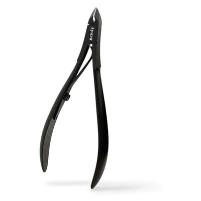KYVORA Professional szczypce do skórek 4 mm ostrze do manicure i pedicure szczypce do zazdrości. Powłoka teflonowa zapewniająca wyjątkową higienę i żywotność, niemiecki design KYVORA Professional szczypce do skórek 4 mm ostrze do manicure i pedicure szczypce do zazdrości. Powłoka teflonowa zapewniająca wyjątkową higienę i żywotność, niemiecki design