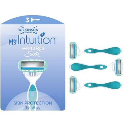 Wilkinson Sword Wilkinson Hydro Silk Zestaw 3 jednorazowych golarek Wilkinson Sword Wilkinson Hydro Silk Zestaw 3 jednorazowych golarek
