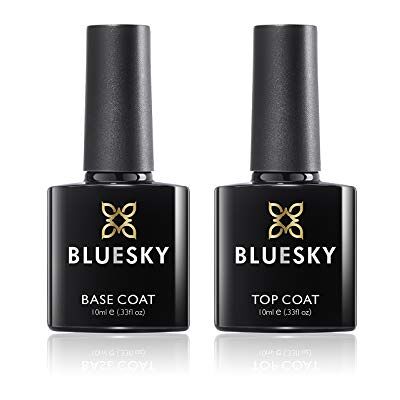 BLUESKY Top & Base Coat Duo TA-3673 Lakier do Paznokci, Przezroczysty, 10 ml BLUESKY Top & Base Coat Duo TA-3673 Lakier do Paznokci, Przezroczysty, 10 ml