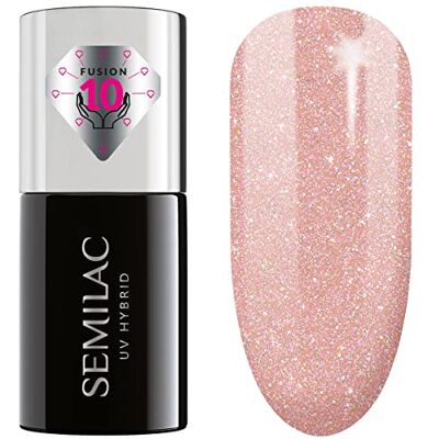 Semilac 5W1 Extend Lakier do Paznokci, 804 Glitter Soft Beige, 7 ml Semilac 5W1 Extend Lakier do Paznokci, 804 Glitter Soft Beige, 7 ml
