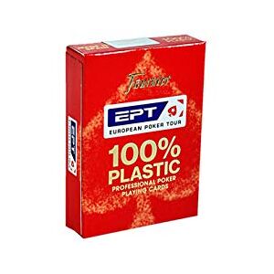 Fournier 100 Plastic European Poker Tour EPT (ROT & BLAU): Professional Poker Playing Cards Fournier 100 Plastic European Poker Tour EPT (ROT & BLAU): Professional Poker Playing Cards