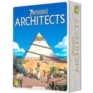 Asmodee 7 Wonders Architects, Wielokrotnie nagradzana gra cywilizacyjna, gra planszowa od 8 lat, od 2 do 7 graczy, 30 minut na mecz, hiszpański Asmodee 7 Wonders Architects, Wielokrotnie nagradzana gra cywilizacyjna, gra planszowa od 8 lat, od 2 do 7 graczy, 30 minut na mecz, hiszpański