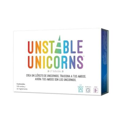 TeeTurtle Juego de mesa unstable unicorns pegi 8 TeeTurtle Juego de mesa unstable unicorns pegi 8