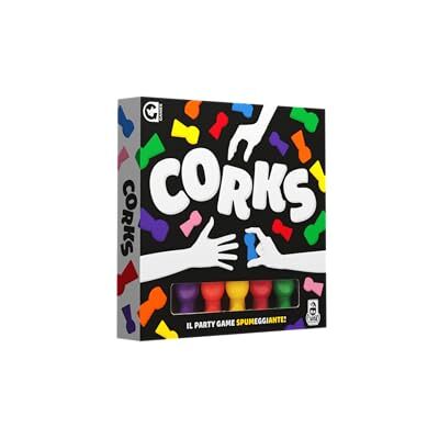 Cranio Creations Corks – gra imprezowa Bujan! 3-14 graczy 15 min gra imprezowa, wiek 8+ wydanie włoskie Cranio Creations Corks – gra imprezowa Bujan! 3-14 graczy 15 min gra imprezowa, wiek 8+ wydanie włoskie