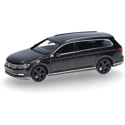 Herpa Model samochodu VW Passat Variant, szary manganowy, miniaturowy w skali 1:87, przedmiot kolekcjonerski, wyprodukowano w Niemczech, model plastikowy Herpa Model samochodu VW Passat Variant, szary manganowy, miniaturowy w skali 1:87, przedmiot kolekcjonerski, wyprodukowano w Niemczech, model plastikowy