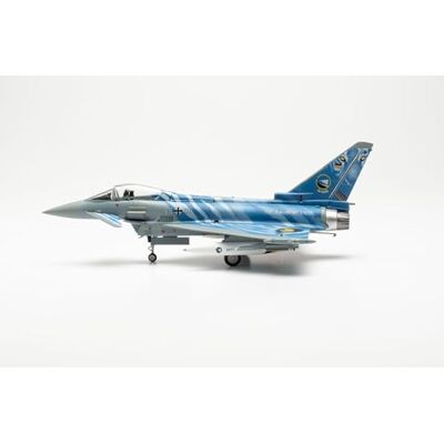 Herpa model samolotu Luftwaffe Eurofighter "Tygrysy bawarskie" 31+01 w skali 1: 72, metalowa miniatura bez pedastala, modelarstwo, edycja kolekcjonerska Herpa model samolotu Luftwaffe Eurofighter "Tygrysy bawarskie" 31+01 w skali 1: 72, metalowa miniatura bez pedastala, modelarstwo, edycja kolekcjonerska