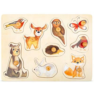 small foot Setzpuzzle Waldtiere small foot Setzpuzzle Waldtiere